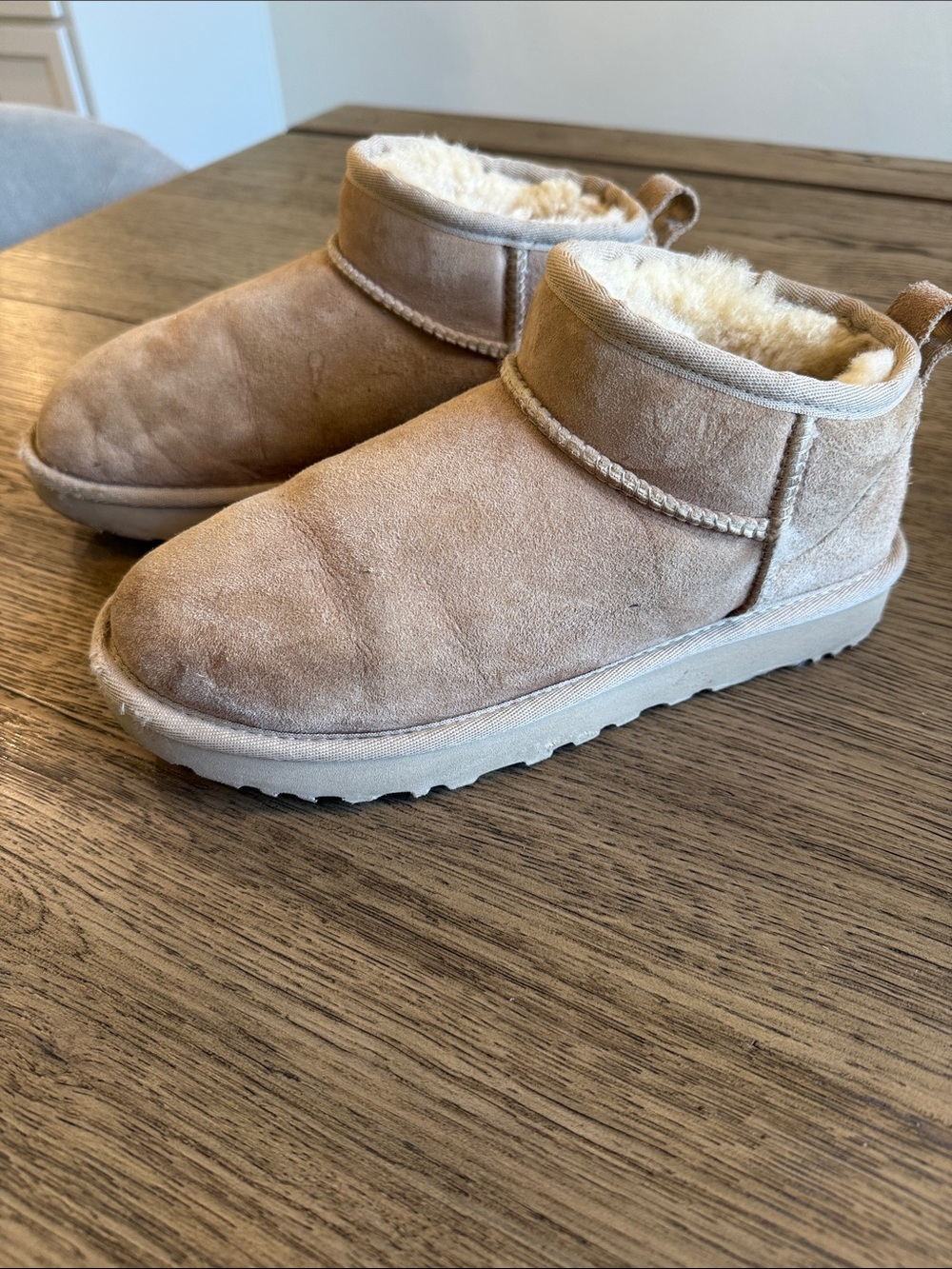 UGG Women's Classic Ultra Mini in Sand - Picture 4 of 10